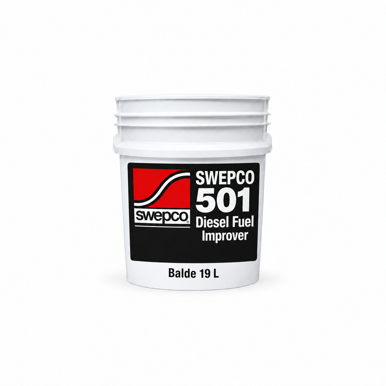 Balde branco SWEPCO 501 Diesel Fuel Improver 19 L